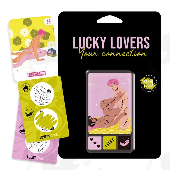 Cód: JUE GL017 - Juego de cartas y dados Lucky Lovers your connection masculino - $ 14000